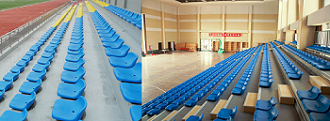 ZK05 Stadium Chair <a href=https://www.arena-seating.com/21-Aluminum-2-Row-Portable-Stand-For-28-Seats-p.html target='_blank'>Stand</a>