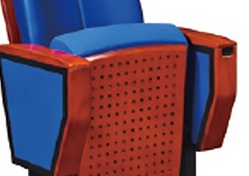 Handle frame of movie theatre seat