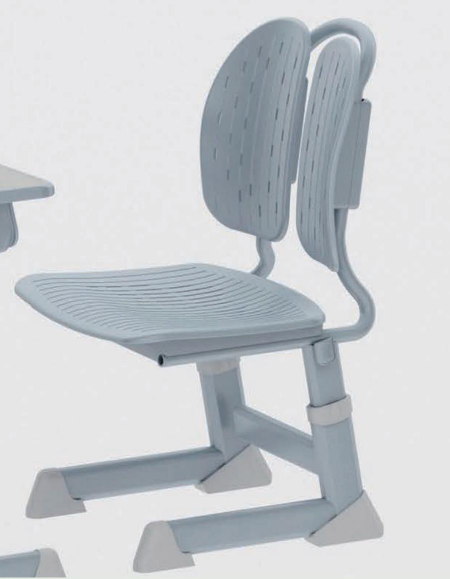 Easy clean school chair