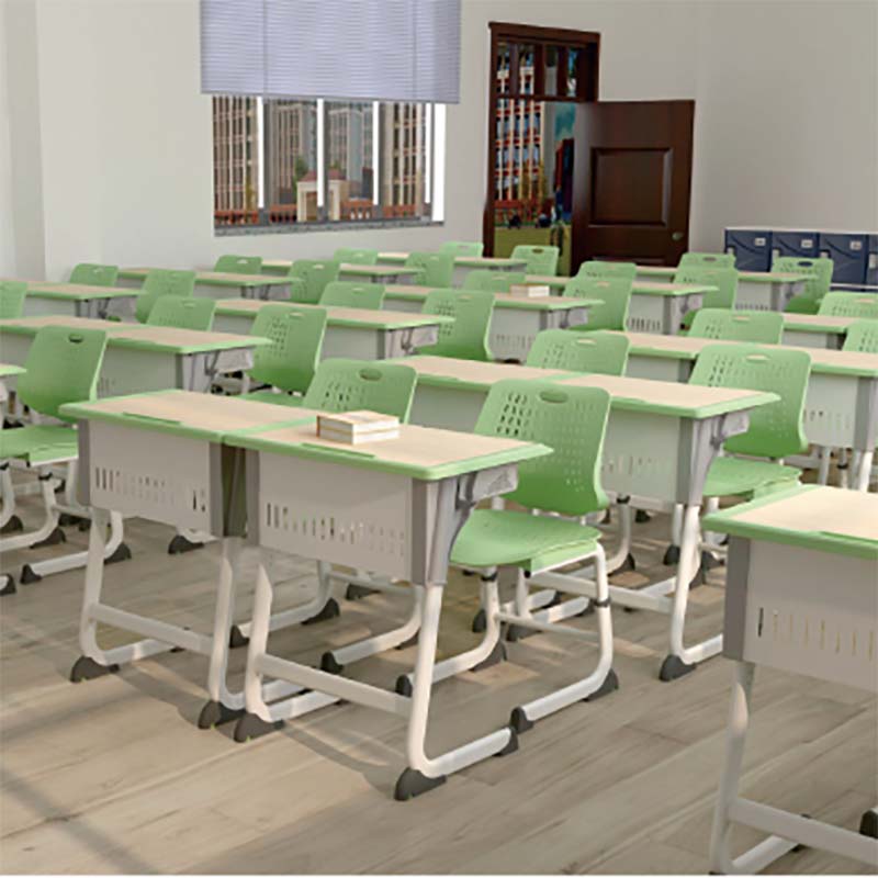 School chair with desk School chair with desk
