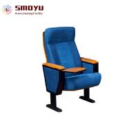 AC6121 Most Comfortable Wooden Shell Theater Seat With Book Racks On Sale