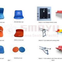 Brief brochure of stadium seat diffferent ways of installation