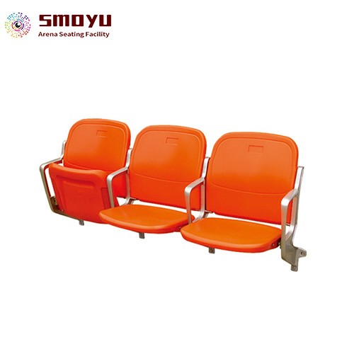 FB012- Side wall mounted feet HDPE Folding stadium seats