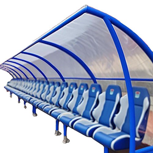 Football Substitutes Bench With 4 HDPE Seats