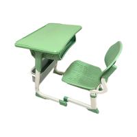 Hand-Crank Adjustable Desk & Chair Set for Schools & Home Learning
