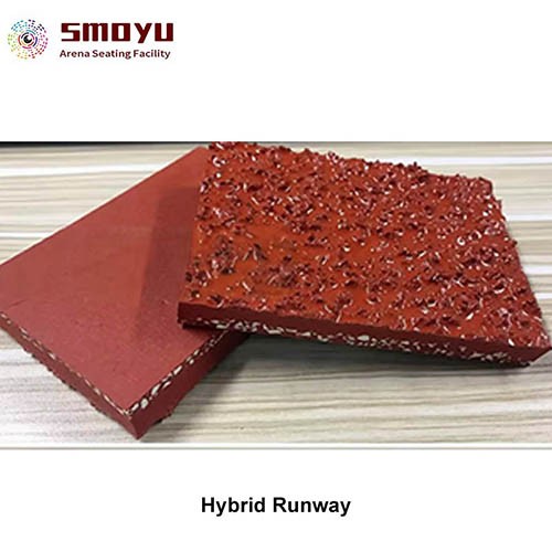 Mixed Plastic Cement Runway
