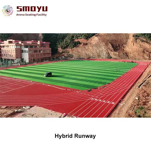 Mixed Plastic Cement Runway