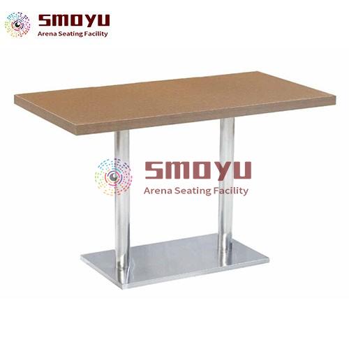 Plywood dinning room restaurand tables and chair sets