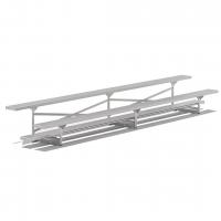 Premium 2 Row Aluminum Stadium Stands For 20 Seats