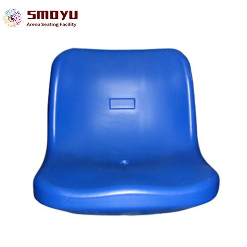 ZK02 Mid Backrest plastic seats Aluminum feet Stadium seating system